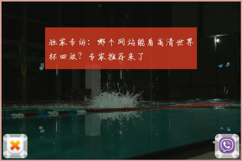 独家专访:哪个网站能看高清世界杯回放?专家推荐来了