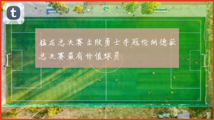 猛龙总决赛击败勇士夺冠伦纳德获总决赛最有价值球员