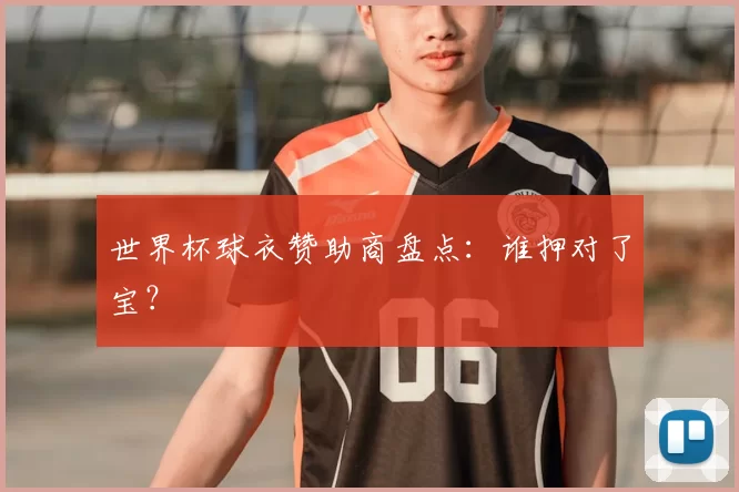 世界杯球衣赞助商盘点:谁押对了宝?